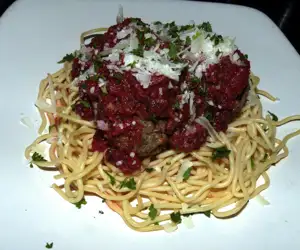 Grandma's Spaghetti and Meatballs
