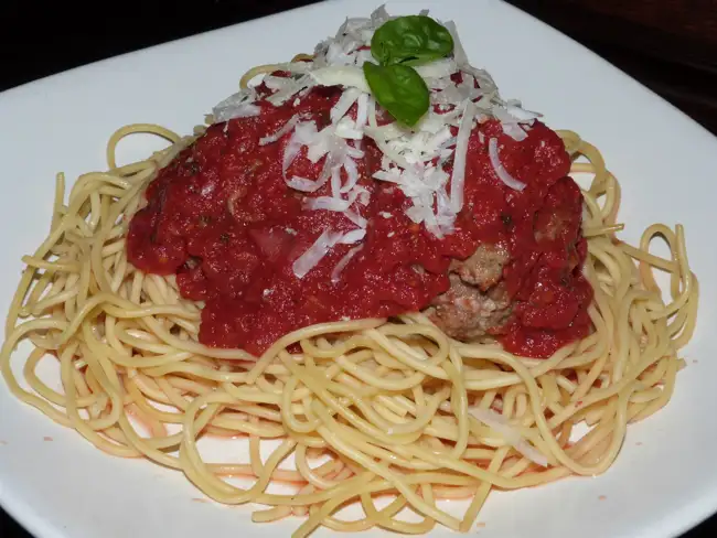Spaghetti and Meatballs