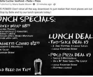 Daily Lunch Specials