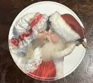 Santa and Mrs Claus at December Wine Dinner at Bella Cucina